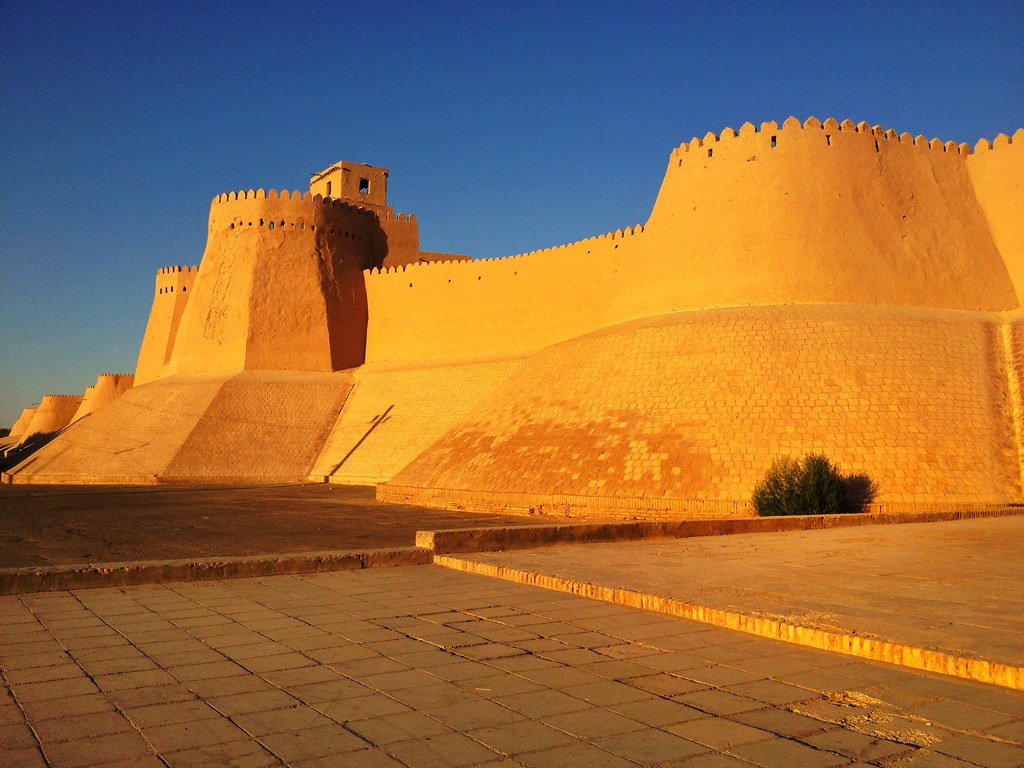 Outer City Wall Of Khiva